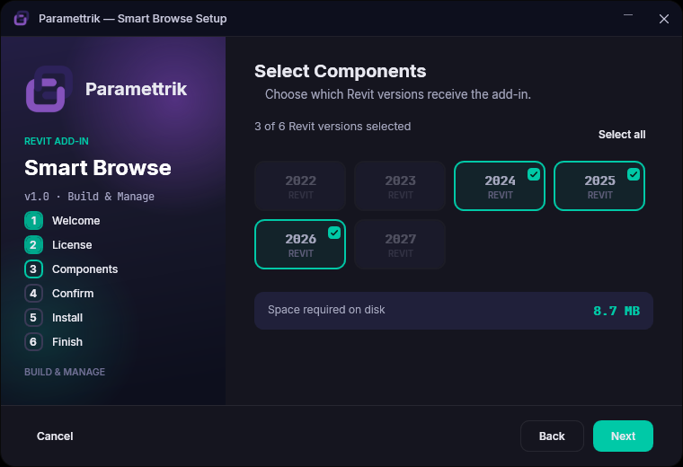 Select Components