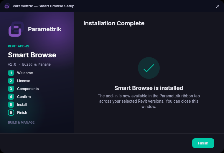 Installation Complete