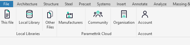 Revit · Paramettrik tab